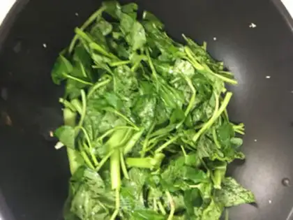 Make Garlic cabbage step 3