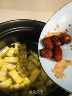 Make Corn pigbone soup step 5