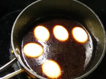 Make Five halogen eggs step 4