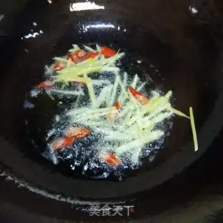 Make Plum fried the intestines step 6