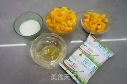 Make Mango pudding step 0
