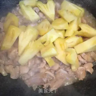 Make Pineapple chicken step 4