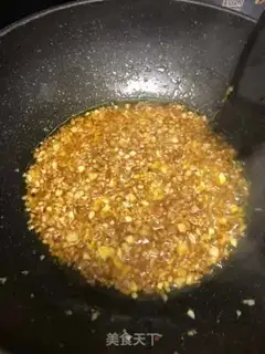 Make Garlic fan sap step 7