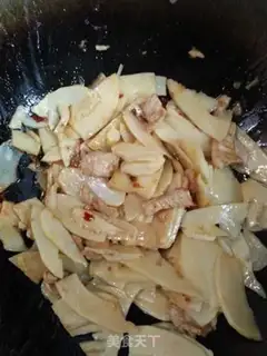 Make Spring fried meat step 6
