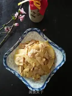 Make Spring fried meat step 7