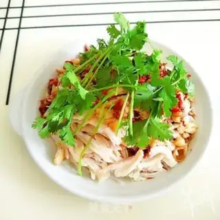 Make Spicy chicken silk step 11