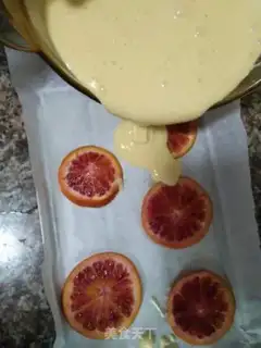 Make Blood orange cake step 7