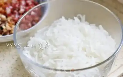 Make A broad carrot cake step 1