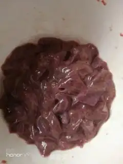Make Pork gravy tofu step 1