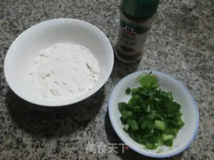 Make Onion cake step 1