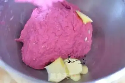 Make Cranberry coconut cheese step 3