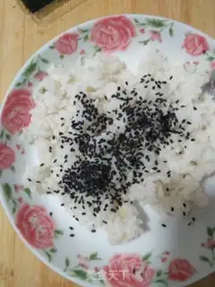 Make Sesame rice step 2
