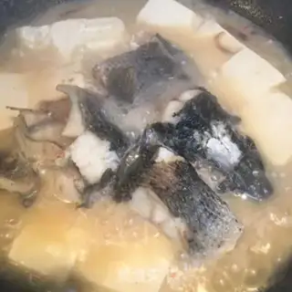 Make Black fish tofu step 8