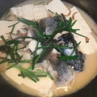 Make Black fish tofu step 9