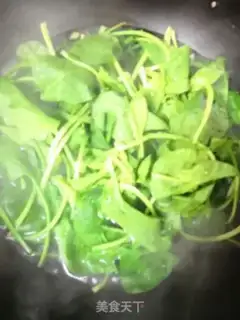 Make Fan spinach soup step 2