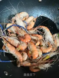 Make A dry-dried prawn step 3