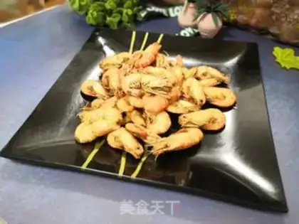 Make A dry-dried prawn step 5
