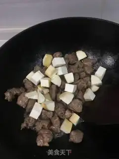 Make Black pepper beef step 3