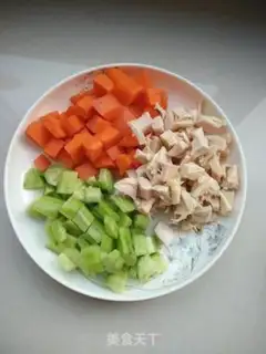 Make Pineapple rice step 3