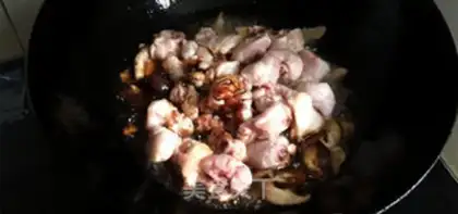 Make Yellow chicken step 2