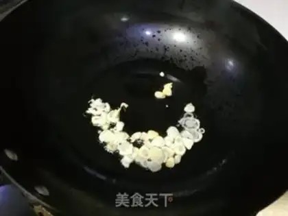 Make Garlic lettuce step 2