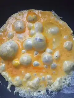 Make Eggs made from cucumbers step 2