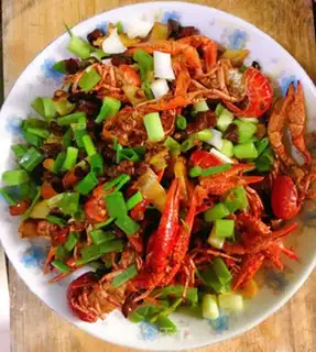 Make Spicy fish, lobster step 8