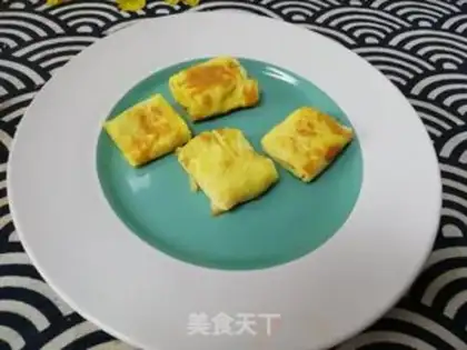 Make Banana omelet step 5