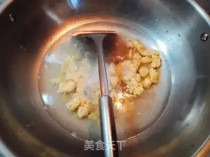 Make Egg river powder step 3