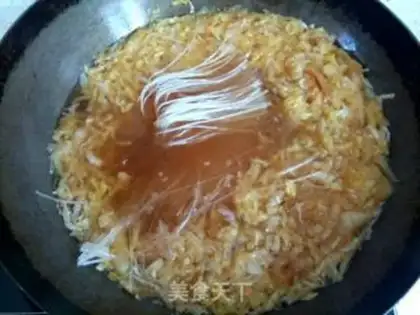 Make Silverfish sour fan soup step 9