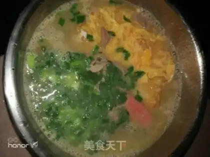 Make Egg river powder step 5