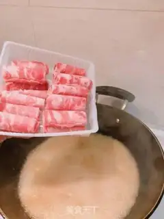 Make Sour soup, fat cow step 11