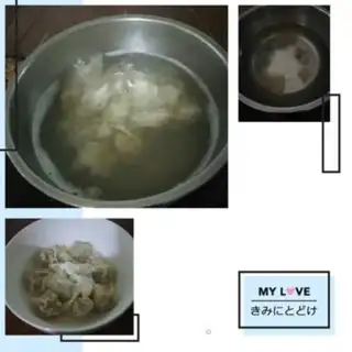 Make ♪ ♪ ♪ Tonic soup ♪ step 1