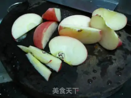 Make Apple radish cane marty step 2