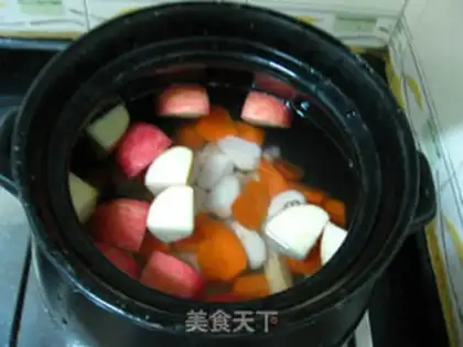 Make Apple radish cane marty step 3