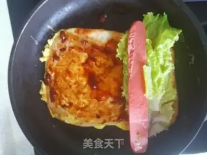 Make Egg-bread step 13