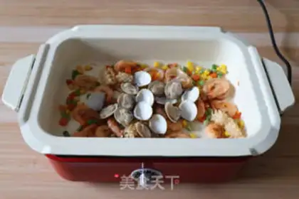 Make Seafood curry step 7