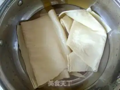 Make cucumber bean peel step 0
