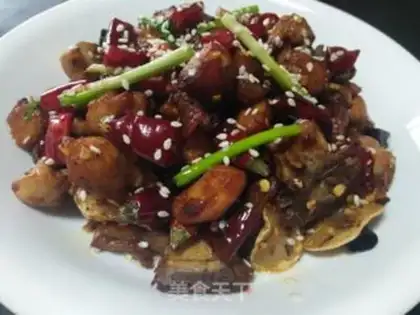 Make Spicy chicken step 8