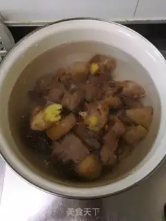 Make Puffy chicken soup step 2
