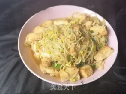 Make Tofu sprouts step 4