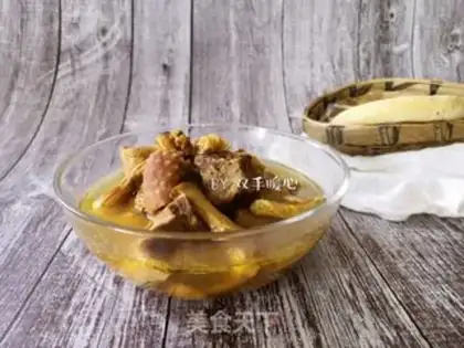 Make Puffy chicken soup step 5