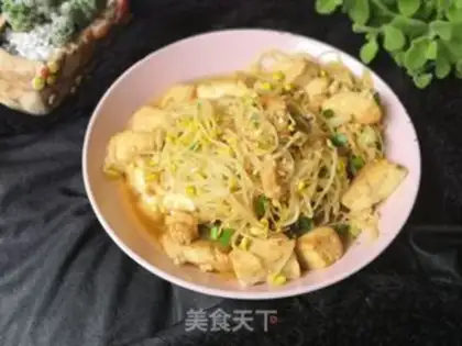 Make Tofu sprouts step 5