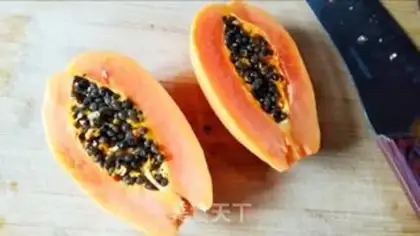 Make Orange papaya step 0