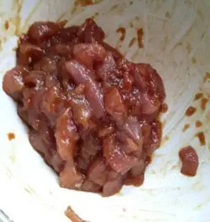 Make Scrambled meat step 2