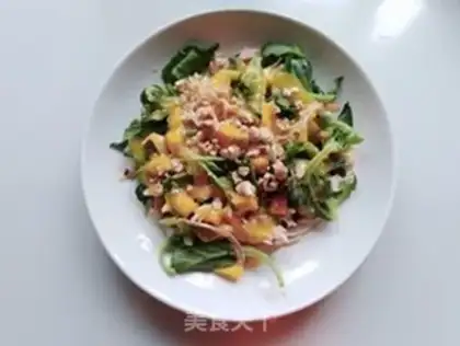 Make Ice mango chicken salad step 5