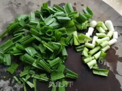 Make Garlic rice step 1