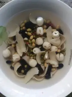 Make Five grains of soya step 1