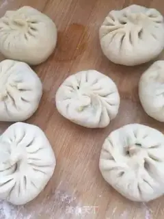 Make Three-water buns step 19