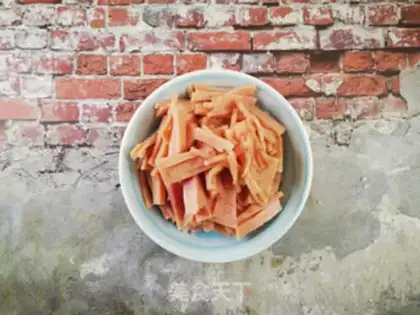 Make Tomato ham pasta step 2